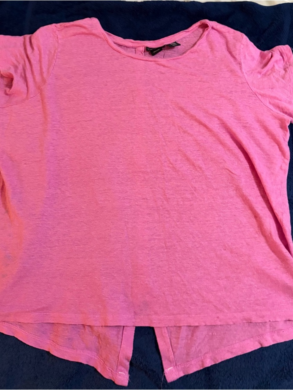 Tahari Pink Short Sleeve Tee 2X